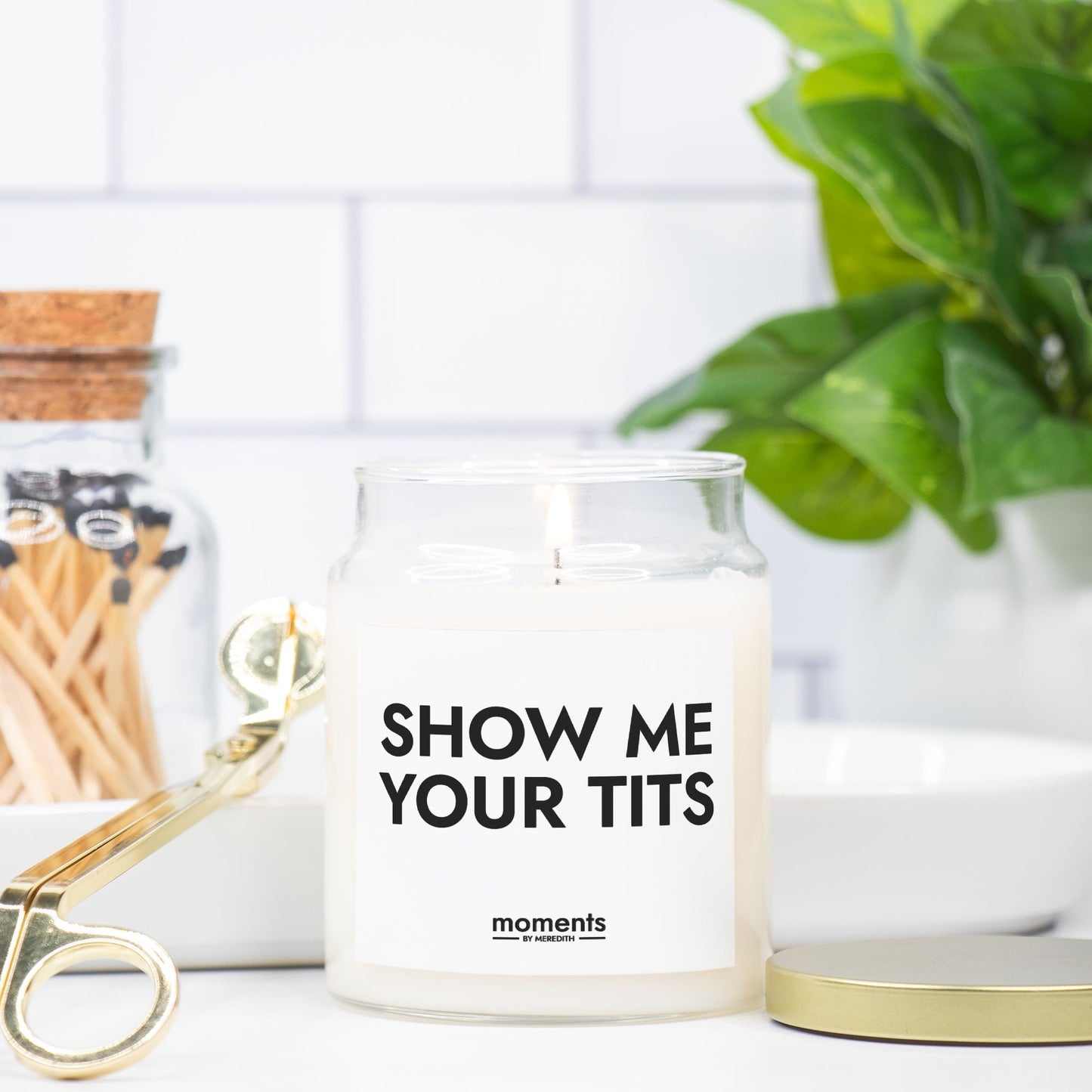 Show Me Your Tits Candle