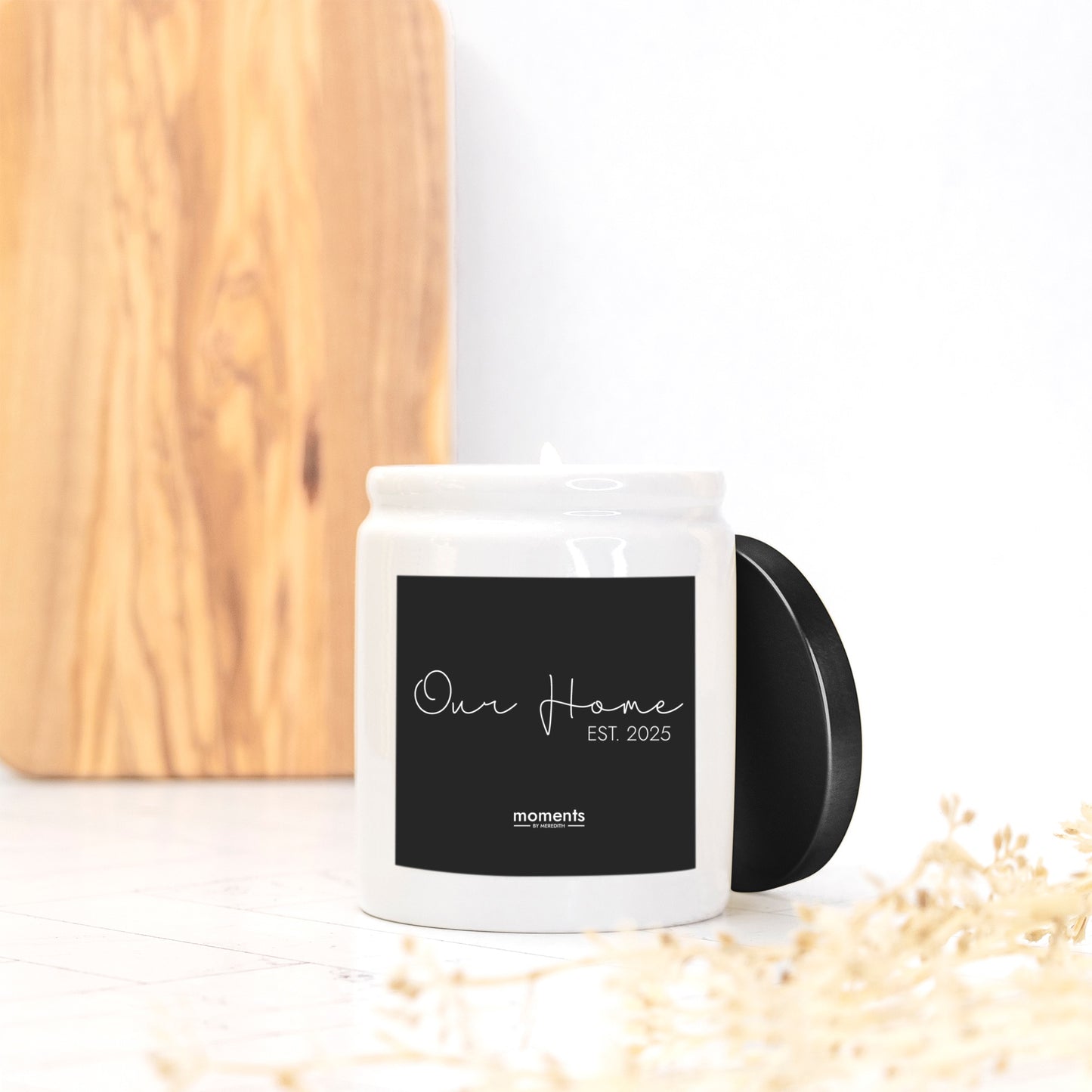 Our Home Est. 2025 Candle