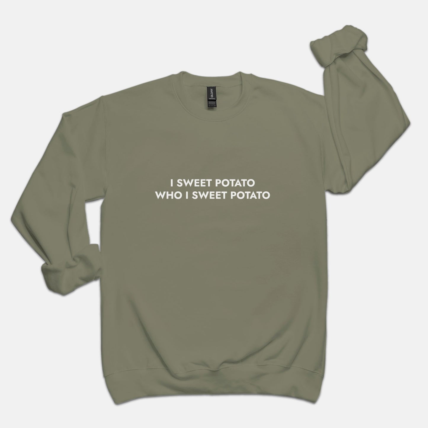 I Sweet Potato Who I Sweet Potato Sweatshirt